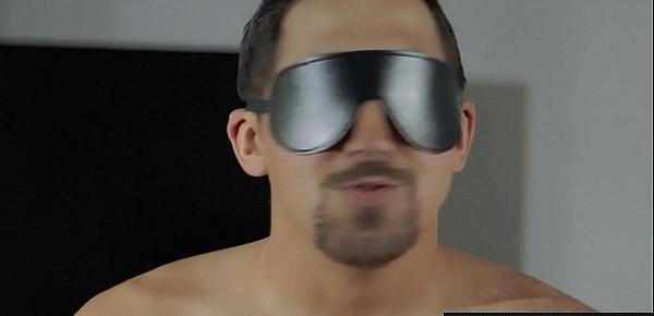  Hot teen fucks blindfolded guy